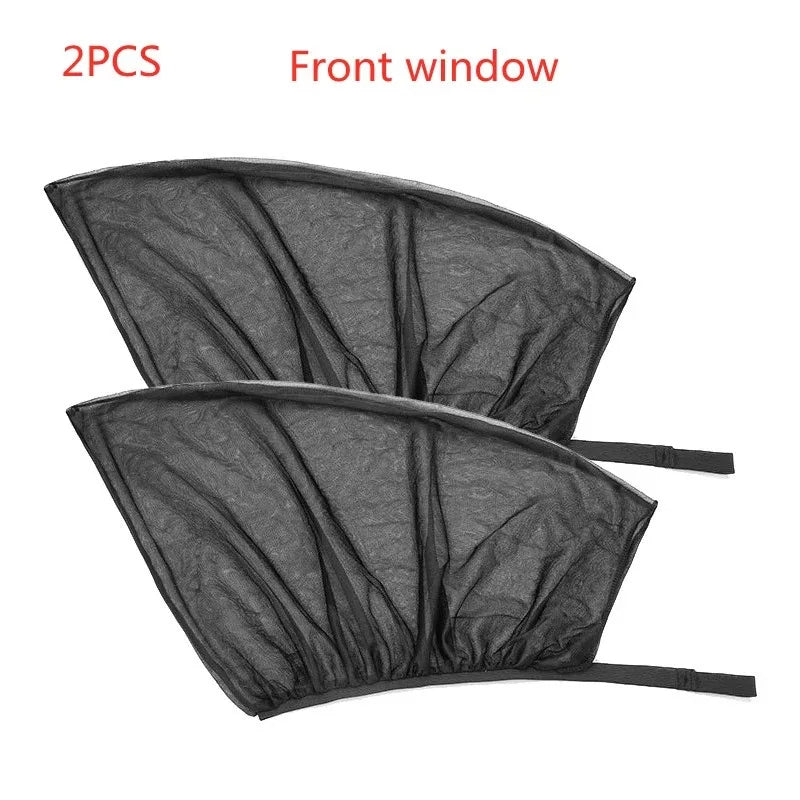 Car Mosquito Net Sunshade for Heat Insulation and UV Protection