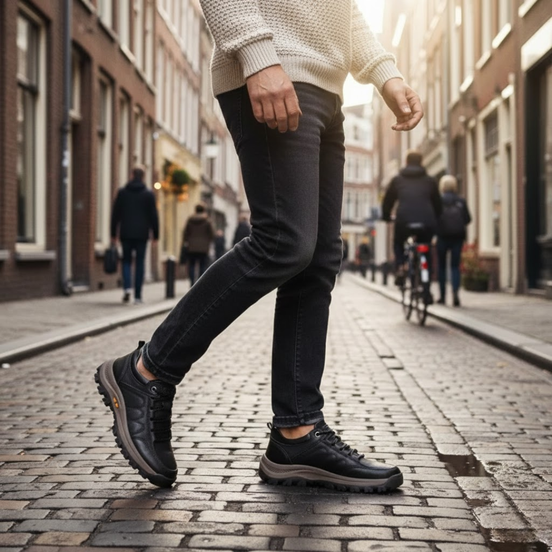 Orthopedic Support Shoes with Non-Slip Sole