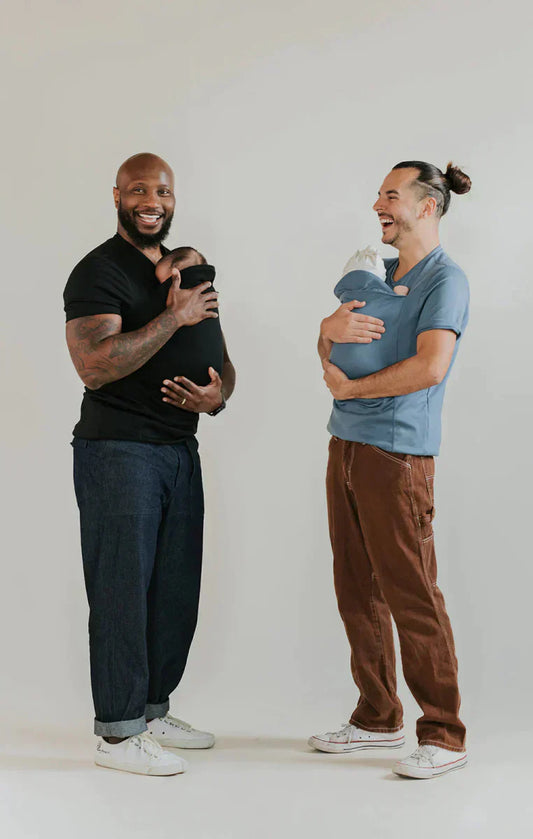 Ergonomic Cotton Baby Carrier Shirt for Hands-Free Comfort