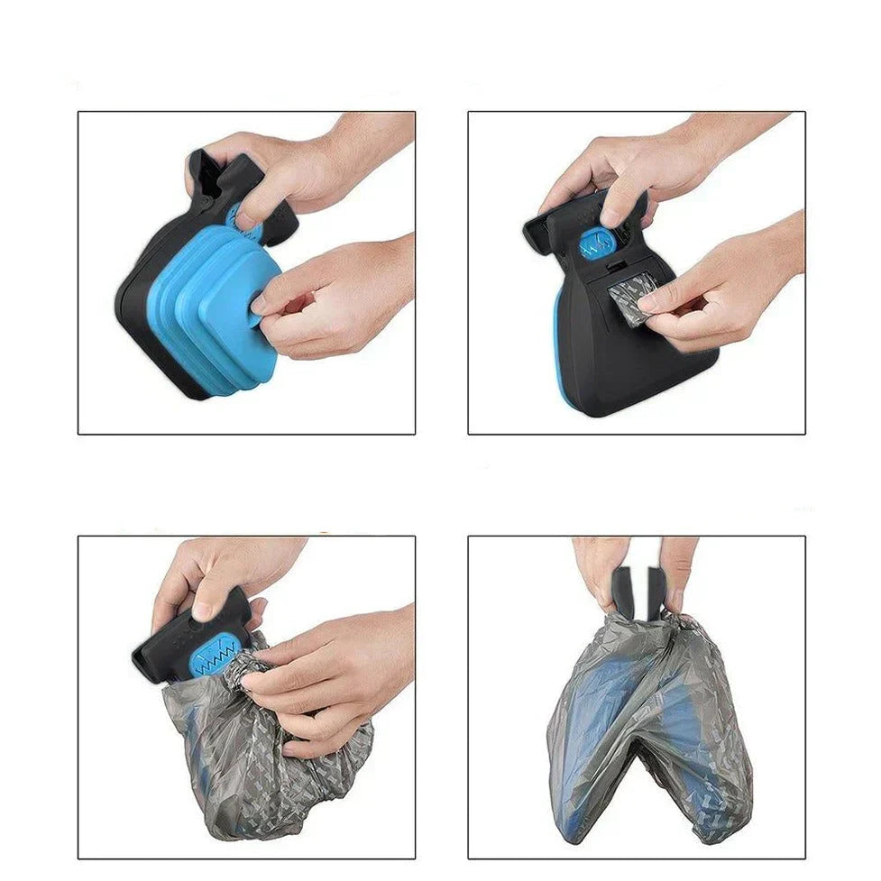 Hands-Free Dog Pooper Scooper with Biodegradable Bags
