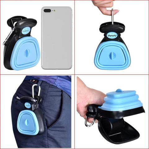 Hands-Free Dog Pooper Scooper with Biodegradable Bags