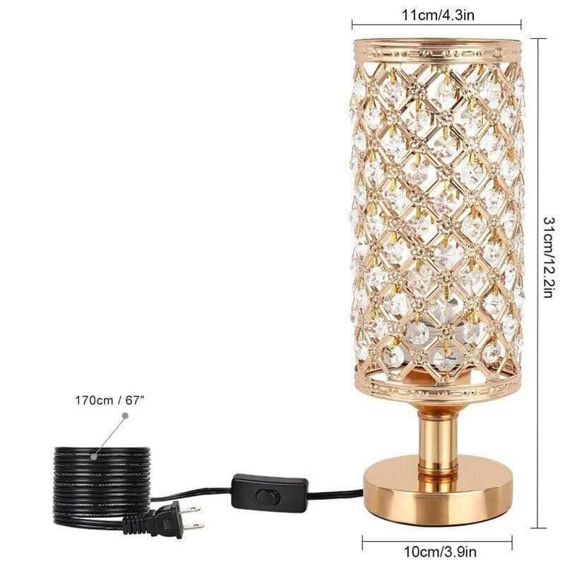 Modern LED Table Lamp with Touch Control and Frosted Glass Shade