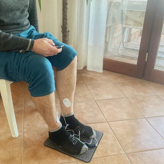 Electric Foot Massager with Adjustable Intensity for Pain Relief and Improved Circulation