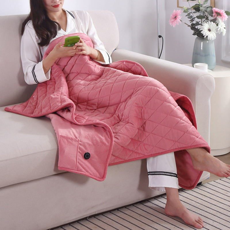 Portable USB Heating Blanket with Adjustable Heat Settings