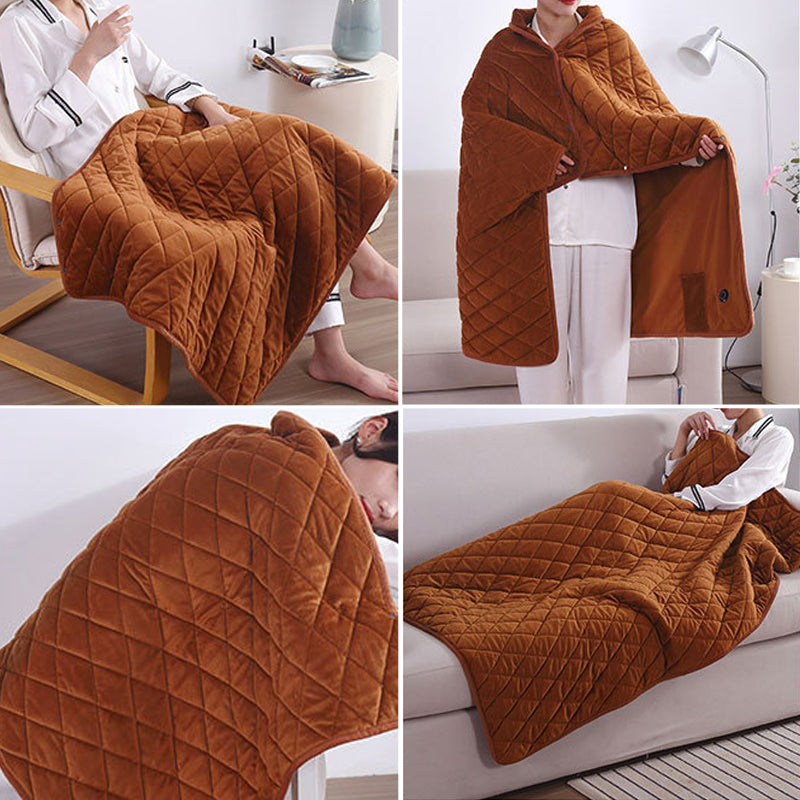 Portable USB Heating Blanket with Adjustable Heat Settings