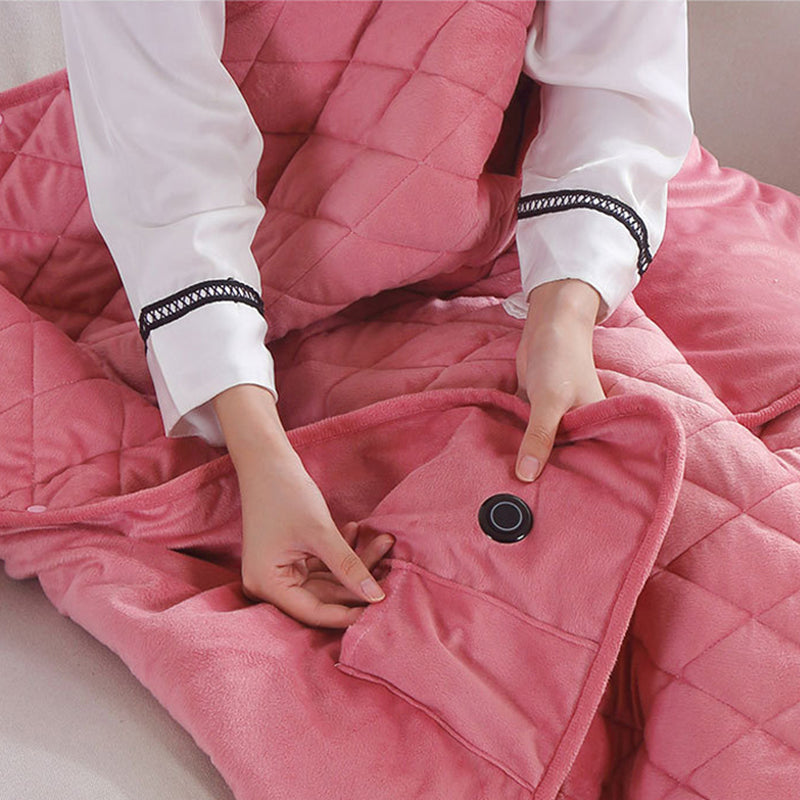Portable USB Heating Blanket with Adjustable Heat Settings