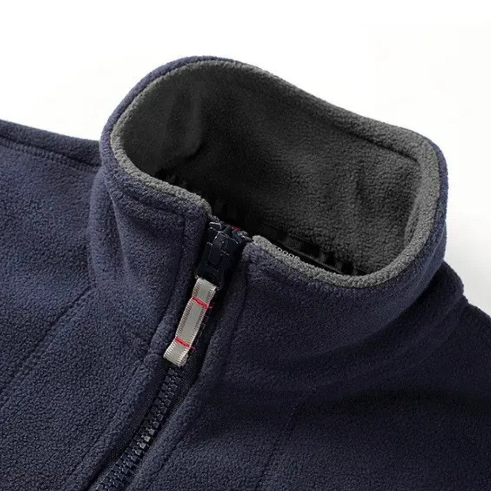 Men's Thermal Fleece Outdoor Jacket with Pockets