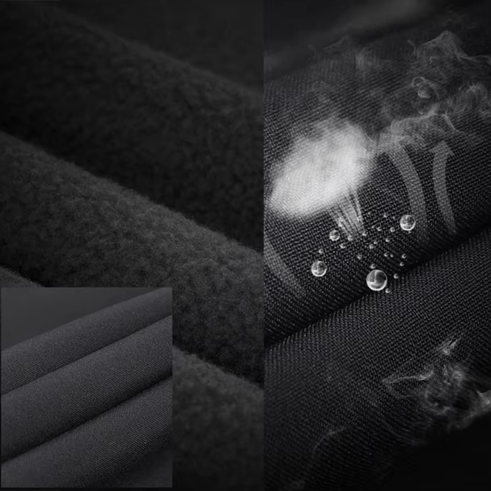 Waterproof Fleece-Lined Outdoor Trousers for Cold Weather