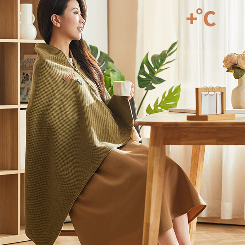Washable USB Electric Heating Blanket with Adjustable Temperature
