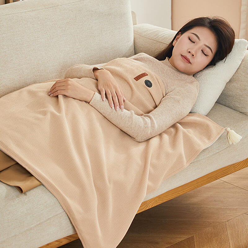 Washable USB Electric Heating Blanket with Adjustable Temperature