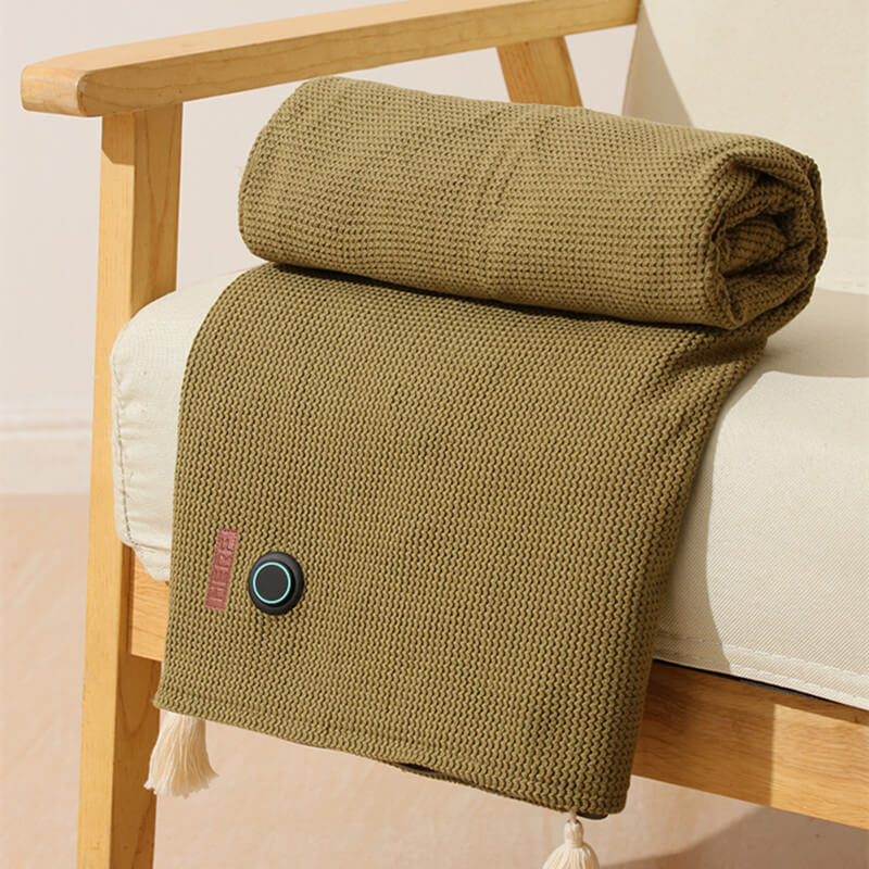 Washable USB Electric Heating Blanket with Adjustable Temperature