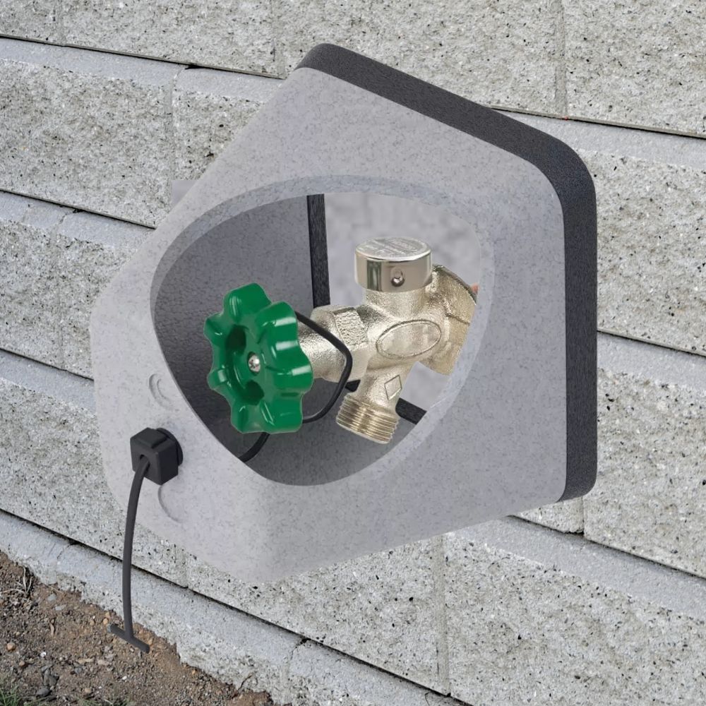 Outdoor Faucet Cover for Winter Insulation and Frost Protection