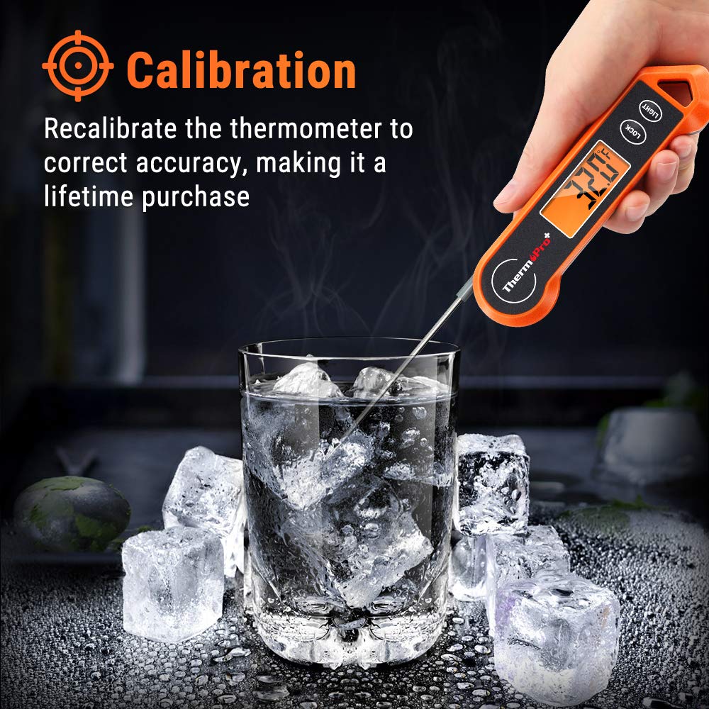 Digital Waterproof Meat Thermometer with Motion Sensor