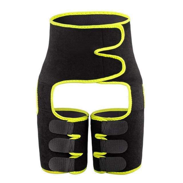 High-Waisted Adjustable Thigh Shaper with Waist Support