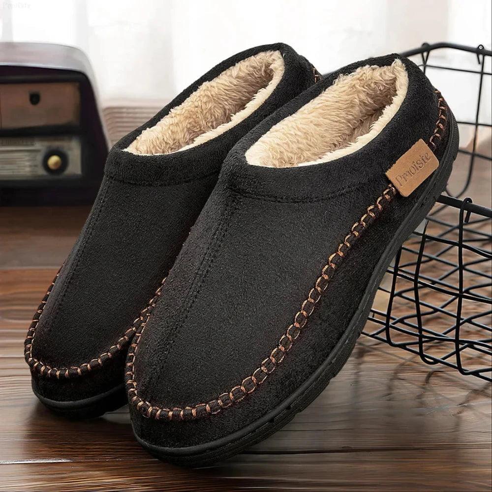 Comfortable Memory Foam Home Slippers for Men