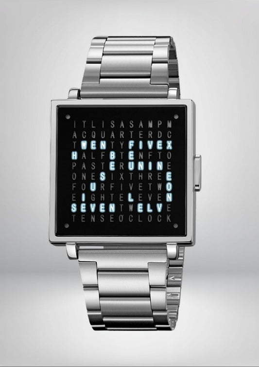 Waterproof Square Watch with Unique Light Display