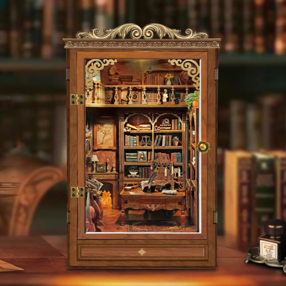 Miniature Vintage Library Study Kit