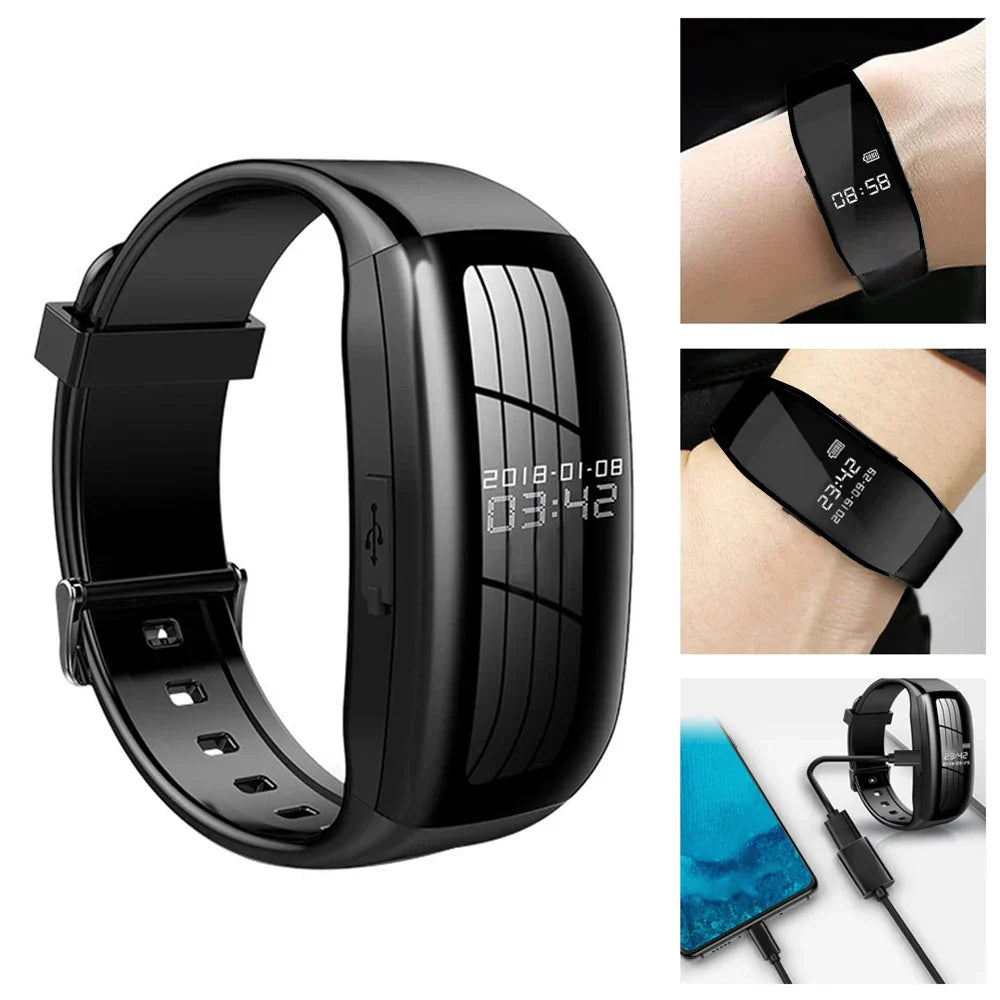 Compact 1080P Watch Camera with Audio and Photo Recording