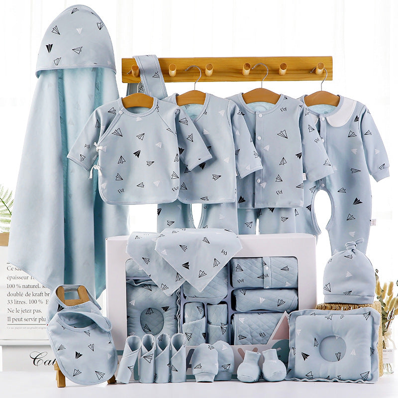 Newborn Gift Box Starter Pack with Essentials in Seasonal Colors