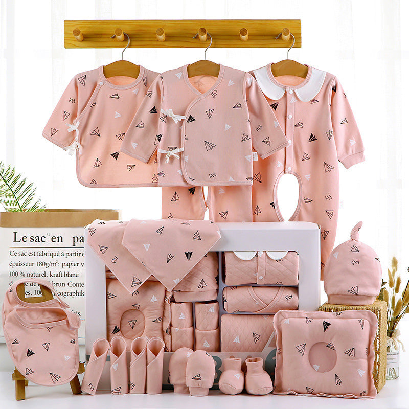 Newborn Gift Box Starter Pack with Essentials in Seasonal Colors