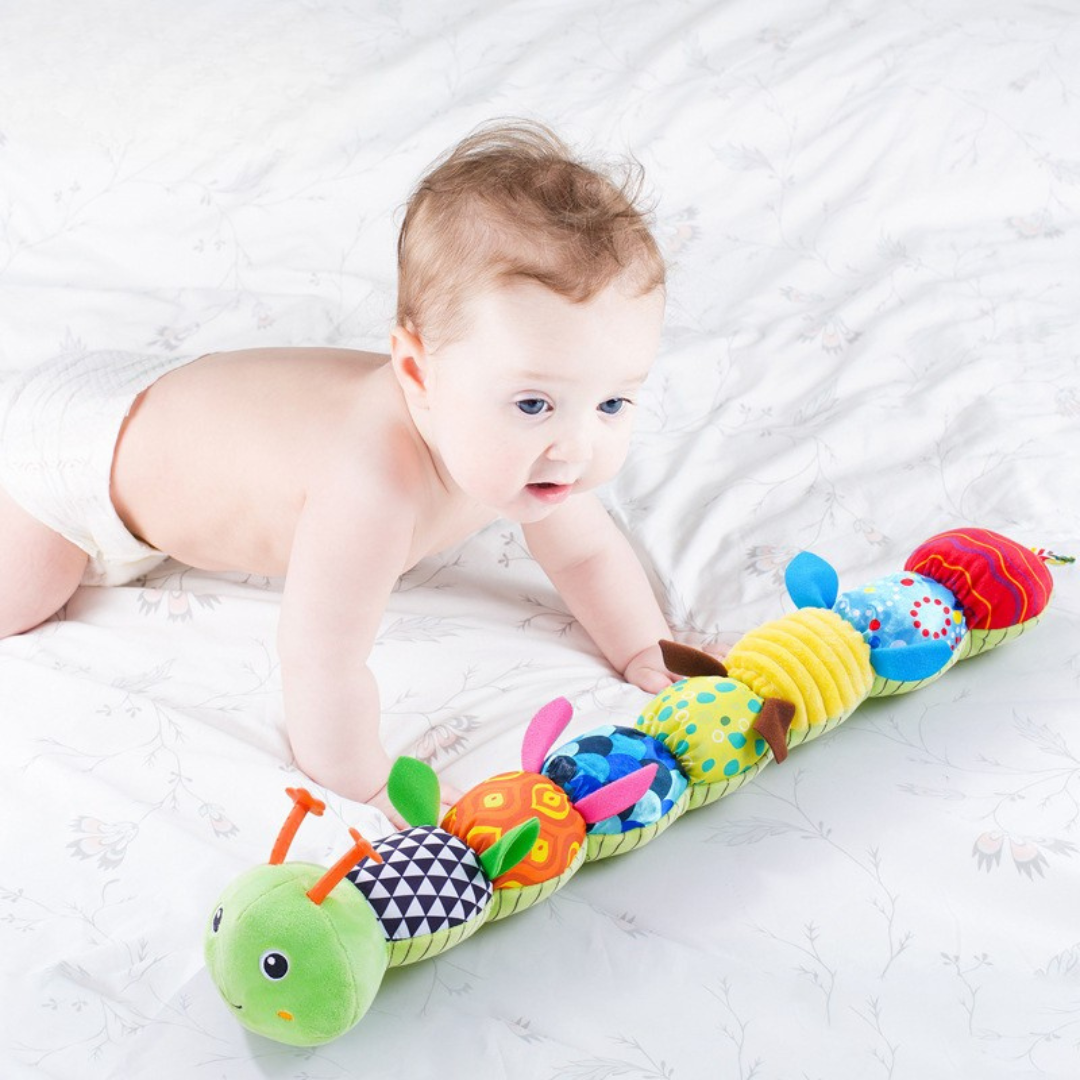 Multisensory Baby Toy with Calming Sounds and Textures
