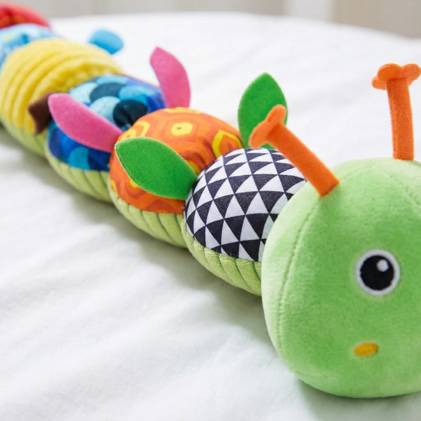 Multisensory Baby Toy with Calming Sounds and Textures
