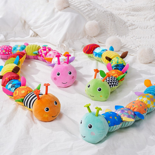 Multisensory Baby Toy with Calming Sounds and Textures