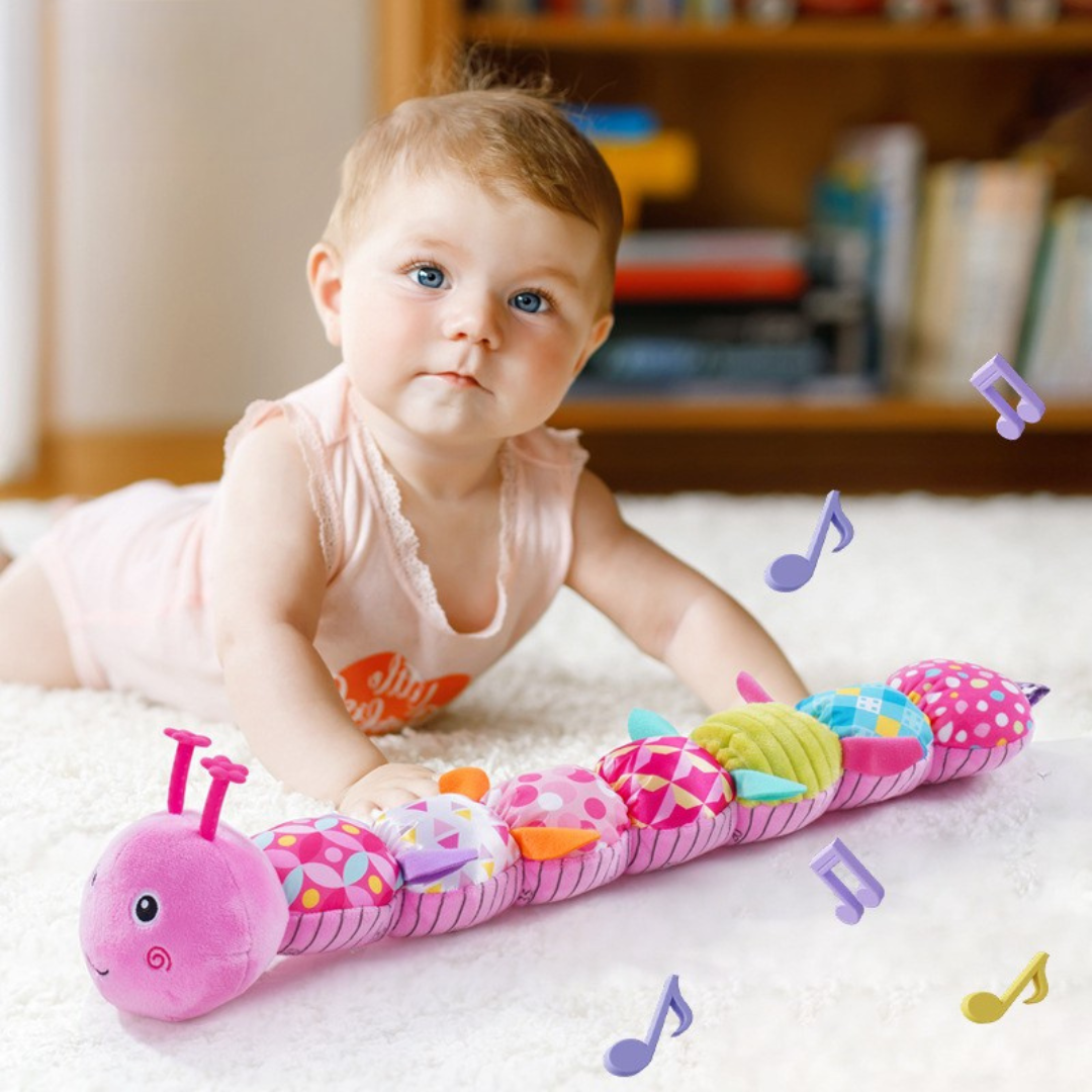 Multisensory Baby Toy with Calming Sounds and Textures