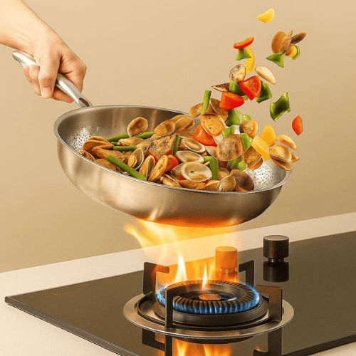 Titanium Nonstick Induction Frying Pan Skillet