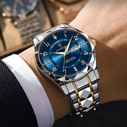 Multifunctional Waterproof Titanium Sports Watch for Men