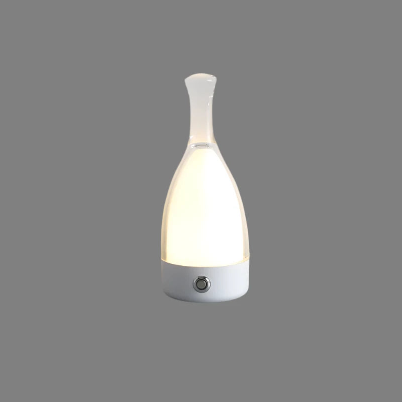 Wine Bottle Shaped USB Rechargeable Table Lamp
