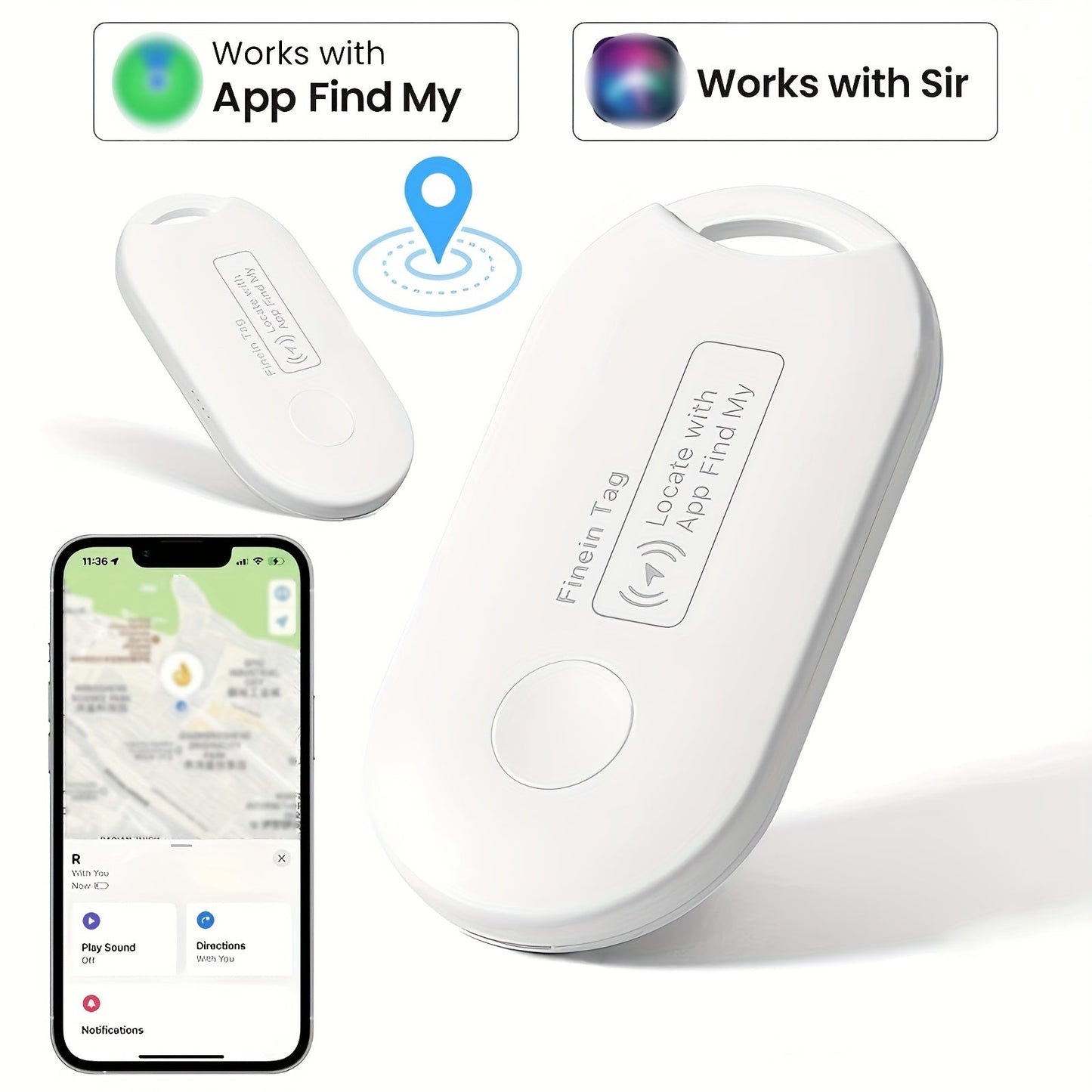 Smart GPS Tracker with Instant Location and Long-lasting Battery
