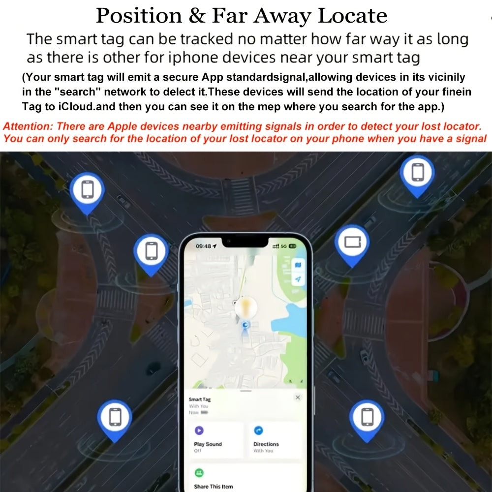 Smart GPS Tracker with Instant Location and Long-lasting Battery