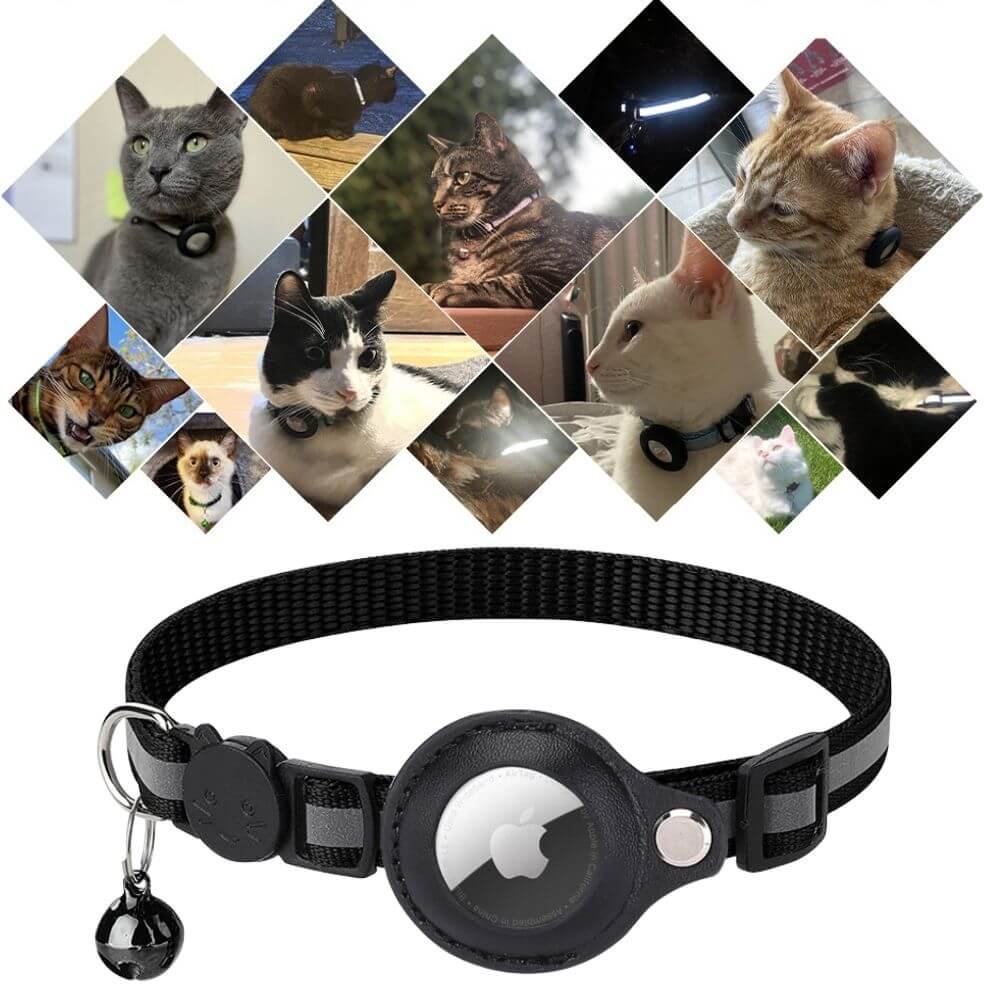 Reflective Cat Collar with Safety Lock and Adjustable Fit