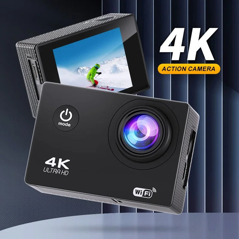 4K Waterproof Action Camera for Outdoor Adventures