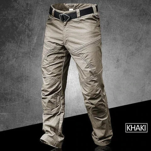 Durable Cargo Pants with 9 Pockets and Comfortable Fit