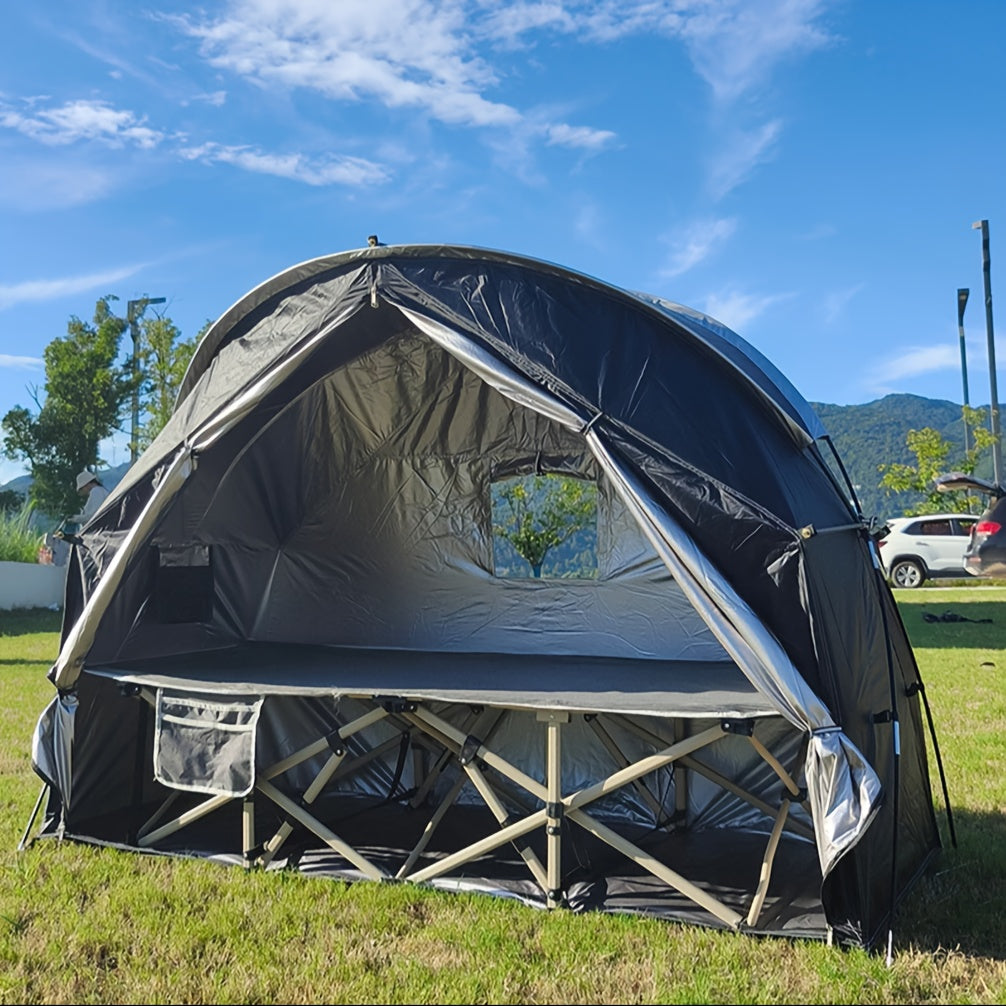 Compact Spring Tent with Quick Zip Setup