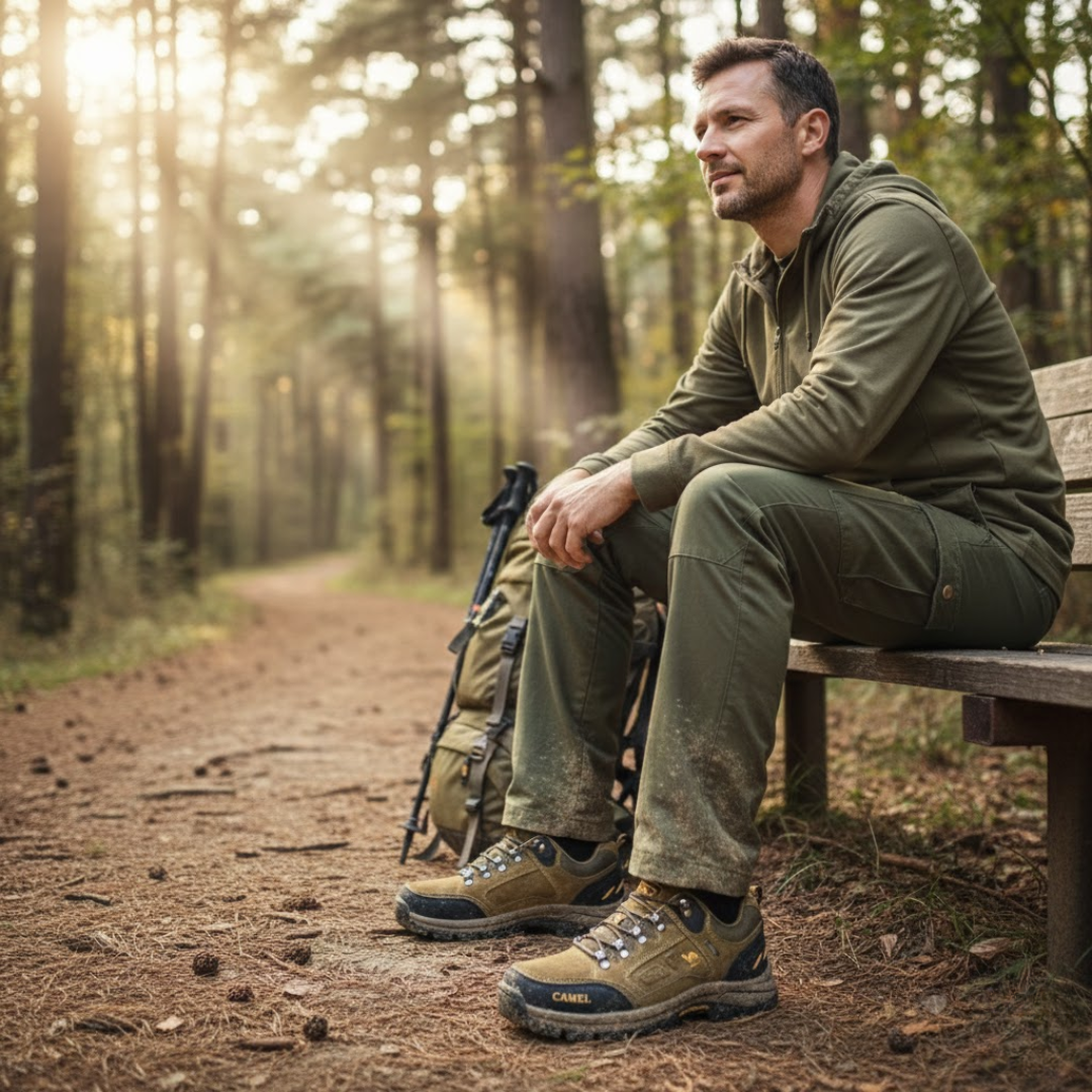 Waterproof Breathable Hiking Shoes for Men