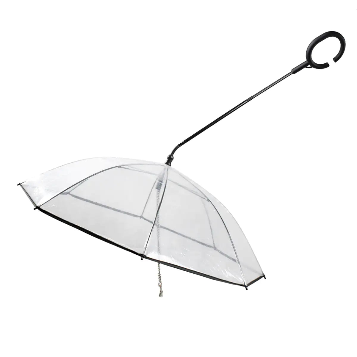 Transparent Waterproof Dog Umbrella for Small to Medium Dogs