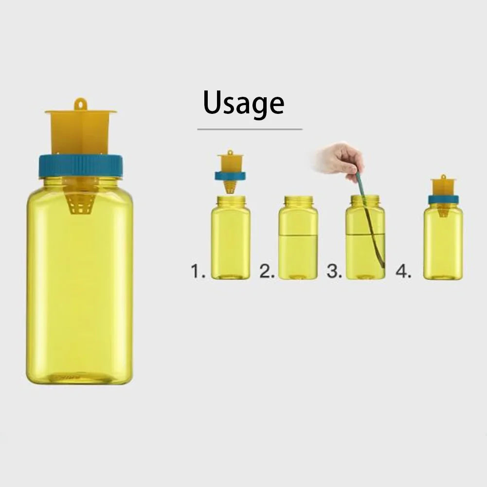 Reusable Fruit Fly Trap Bottle - Eco-Friendly Non-Toxic Pest Control
