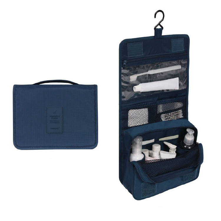 Water-Resistant Hanging Toiletry Bag with Smart Compartments