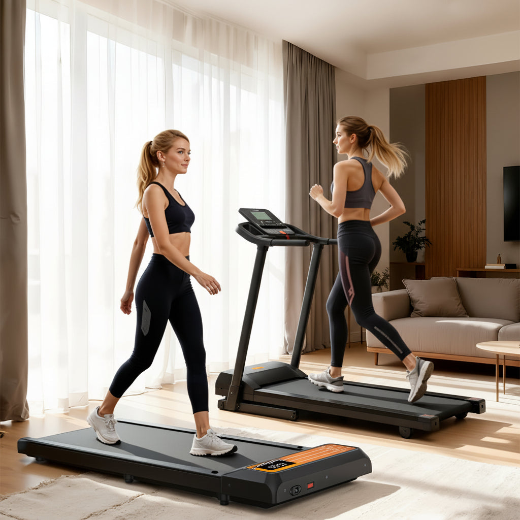 Incline Walking Pad Treadmill for Home and Office Fitness