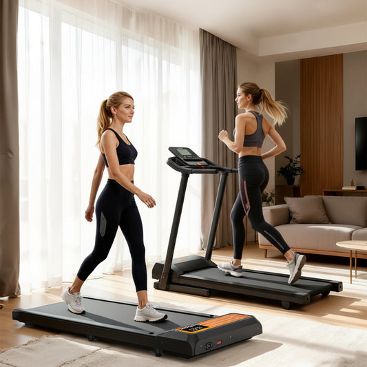 Incline Walking Pad Treadmill for Home and Office Fitness