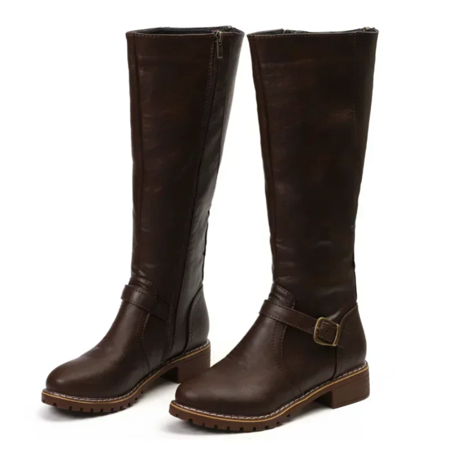 Trendy Women's Comfort Boots with Non-Slip Sole