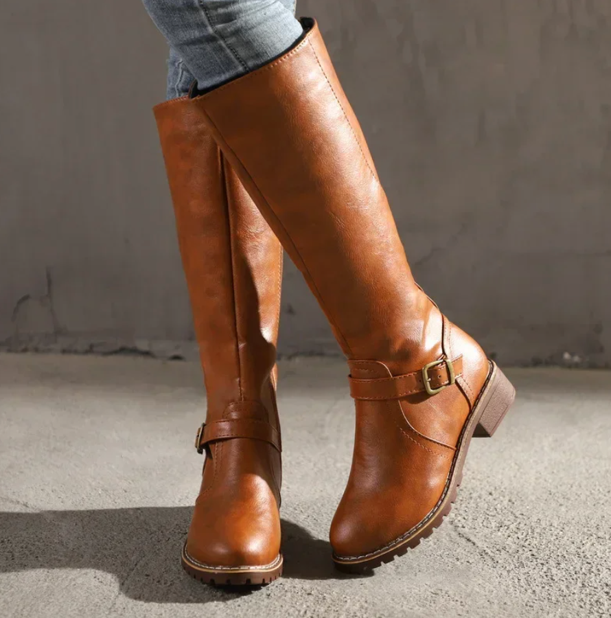 Trendy Women's Comfort Boots with Non-Slip Sole