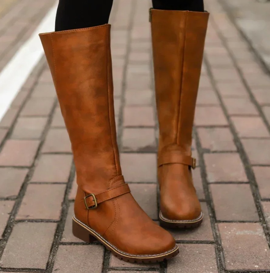 Trendy Women's Comfort Boots with Non-Slip Sole