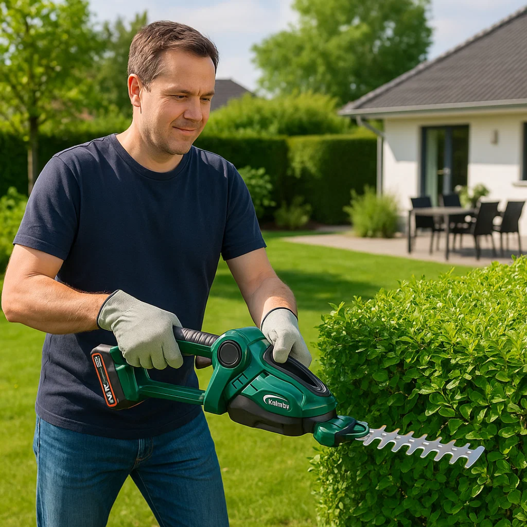 Wireless 2-in-1 Hedge Trimmer and Lawn Mower