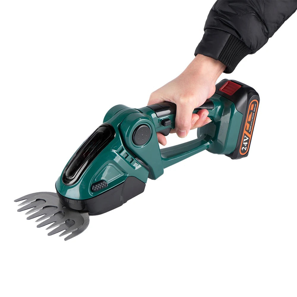 Wireless 2-in-1 Hedge Trimmer and Lawn Mower