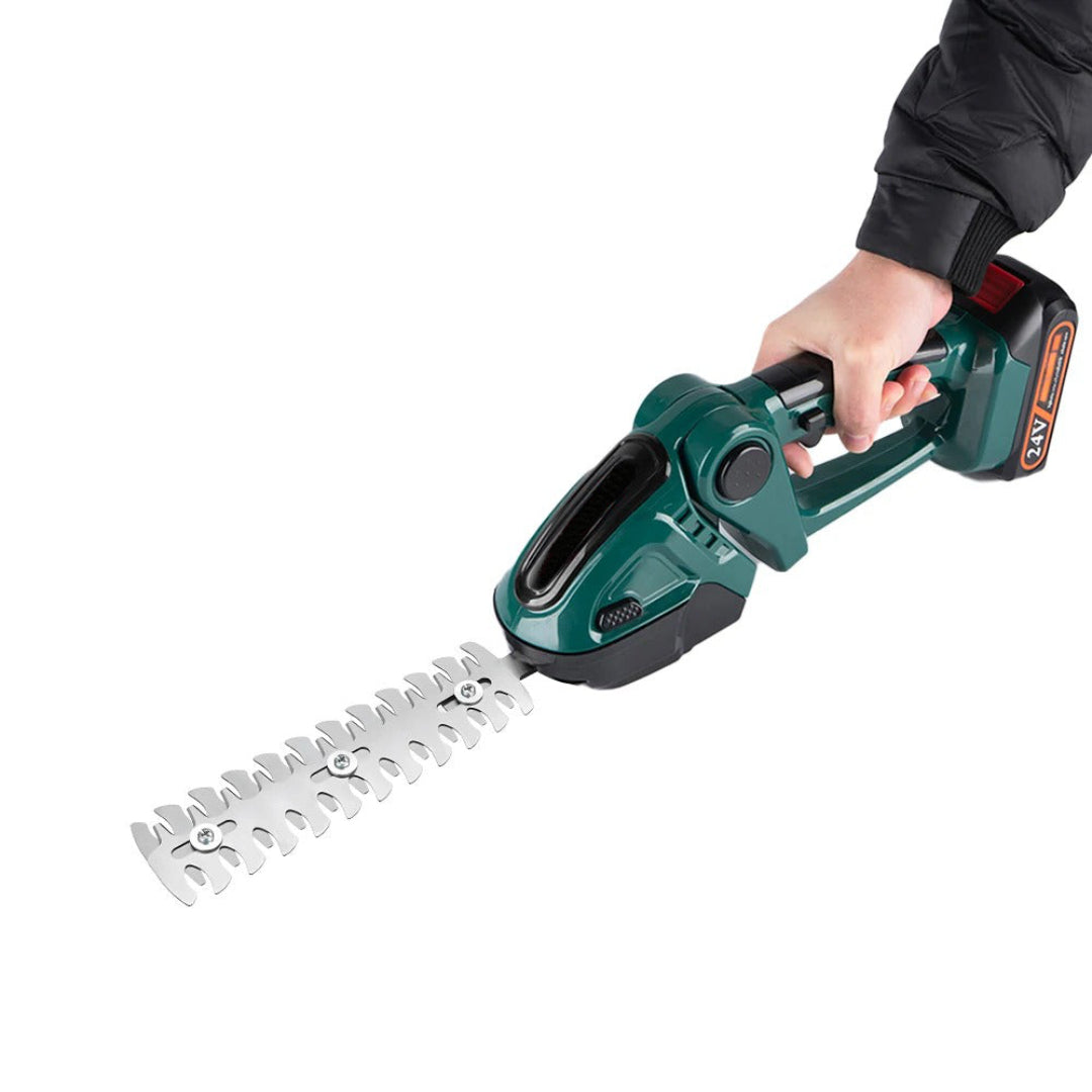 Wireless 2-in-1 Hedge Trimmer and Lawn Mower