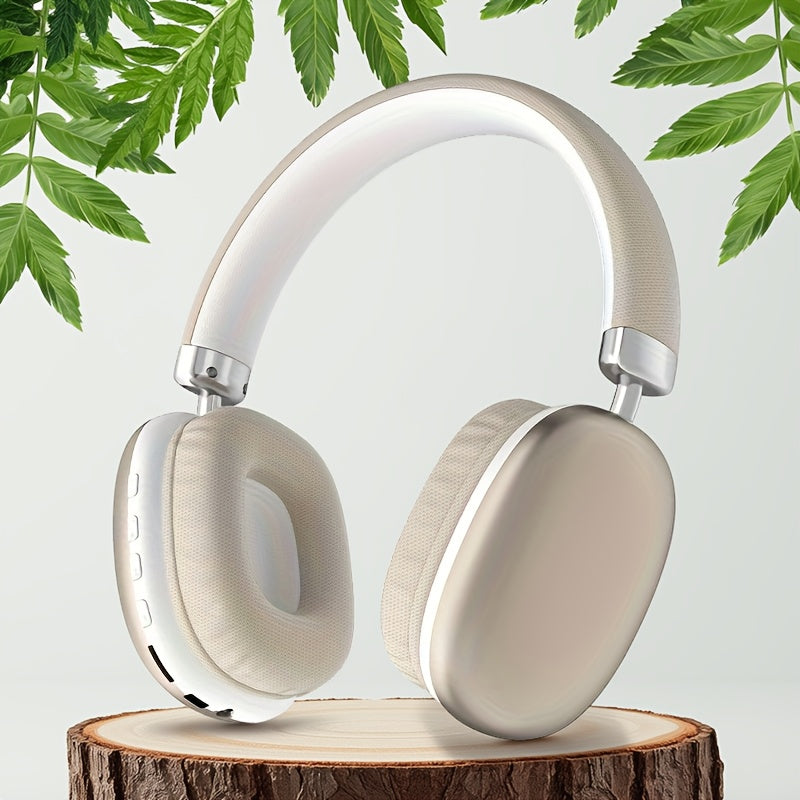 Wireless Closed-Back Headphones with Sound Isolation and USB-C Charging
